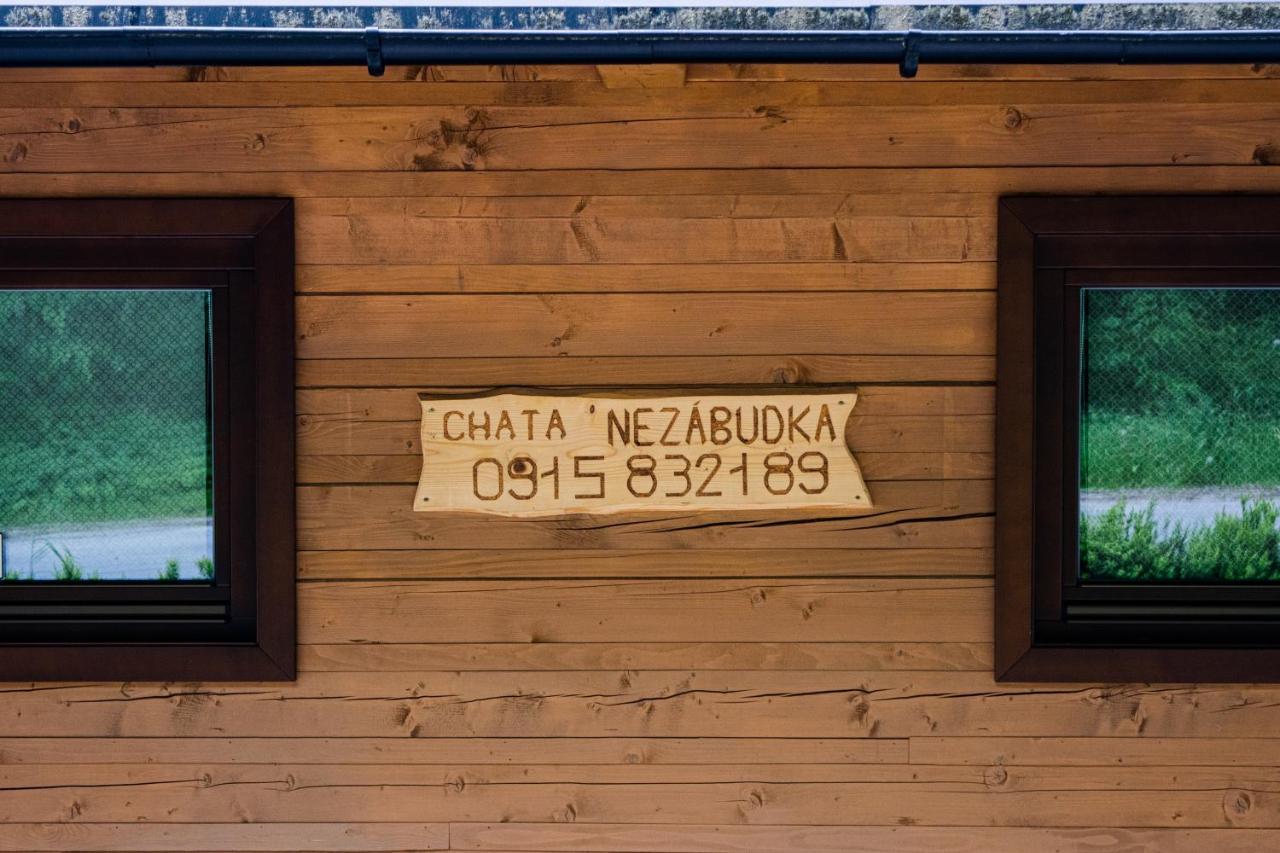 Chata Nezabudka Oscadnica Exterior foto